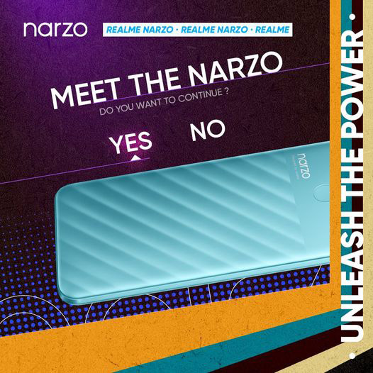 大马realme将在3月30日发布narzo系列新品！ 1