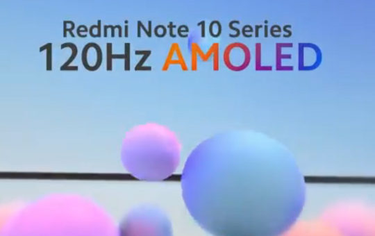 Redmi Note 10 Pro搭载120Hz AMOLED显示屏