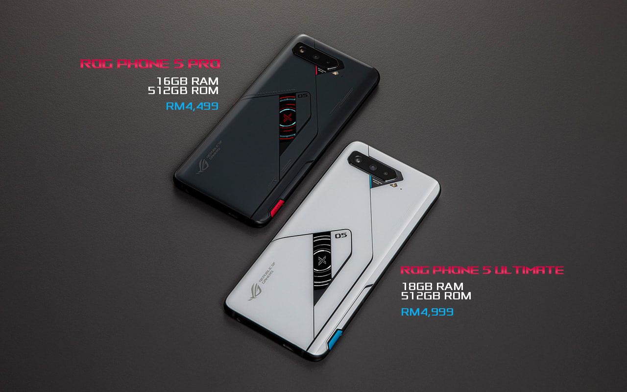 大马ASUS ROG Phone 5首发骁龙888+18GB RAM，售价RM2999起！ 2