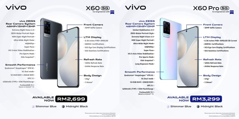 专业影像旗舰vivo X60系列大马发布，售价RM2699起！ 27