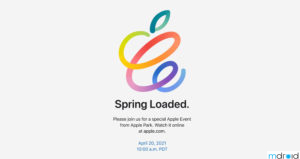 苹果官宣4月20日举办春季发布会