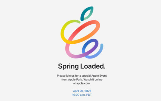 苹果官宣4月20日举办春季发布会