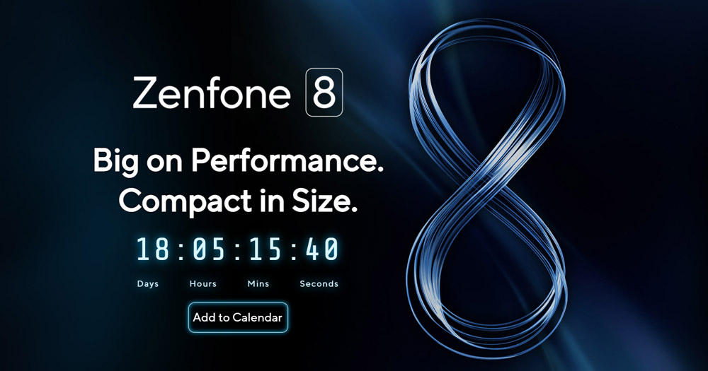 ASUS Zenfone 8系列将于5月13日发布 1
