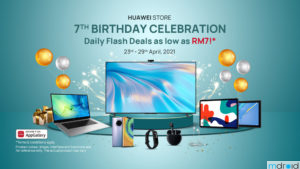 大马华为线上商店7周年优惠开跑