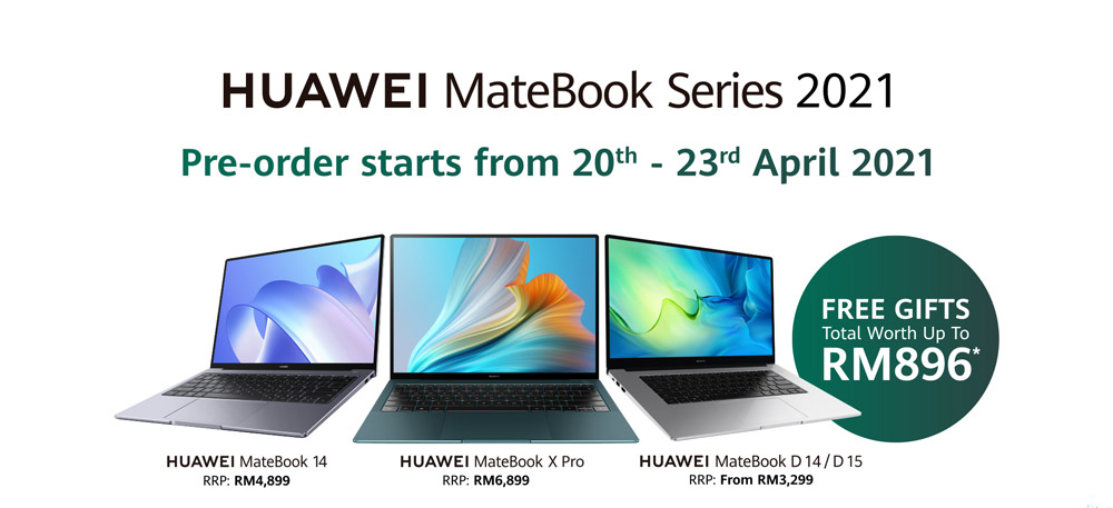 华为Matebook 2021系列大马发布，售价RM3299起！ 1