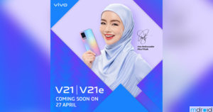 大马vivo V21系列将于4月27日发布
