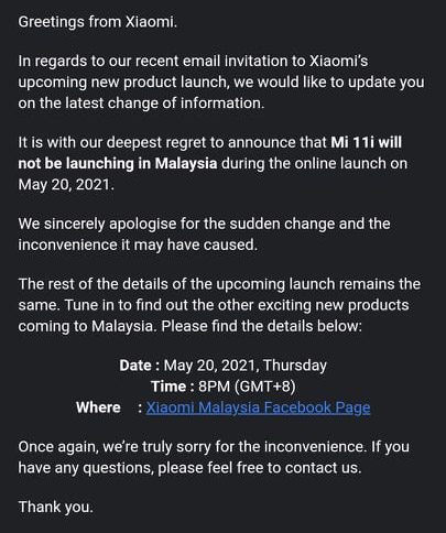 （更新：取消）Xiaomi Mi 11i（aka Redmi K40 Pro+）即将登陆大马！ 1