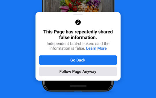 Facebook将严厉对付时常分享假消息的账号