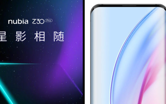 Nubia Z30 Pro将于5月20日中国发布