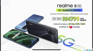 大马realme 8 5G发布