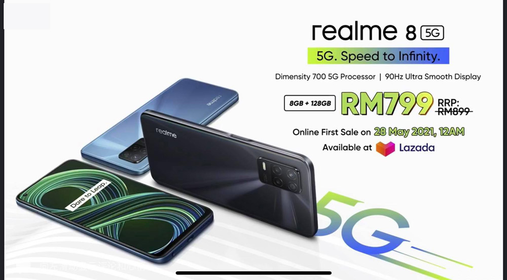 大马realme 8 5G发布，首销价RM799！ 25