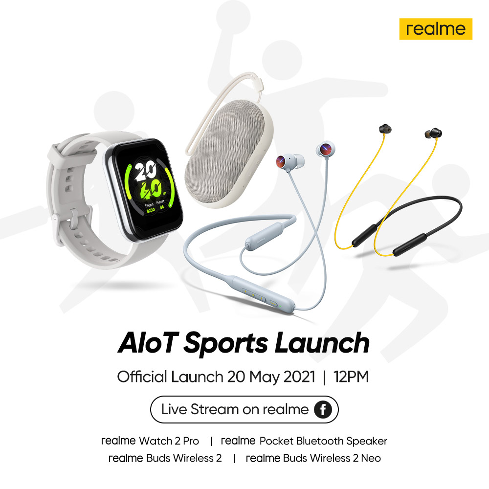大马realme AIoT Sports配件将于5月20日发布！ 1