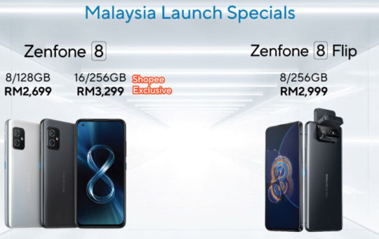 大马ASUS Zenfone 8系列发布，售价RM2699起！ 8