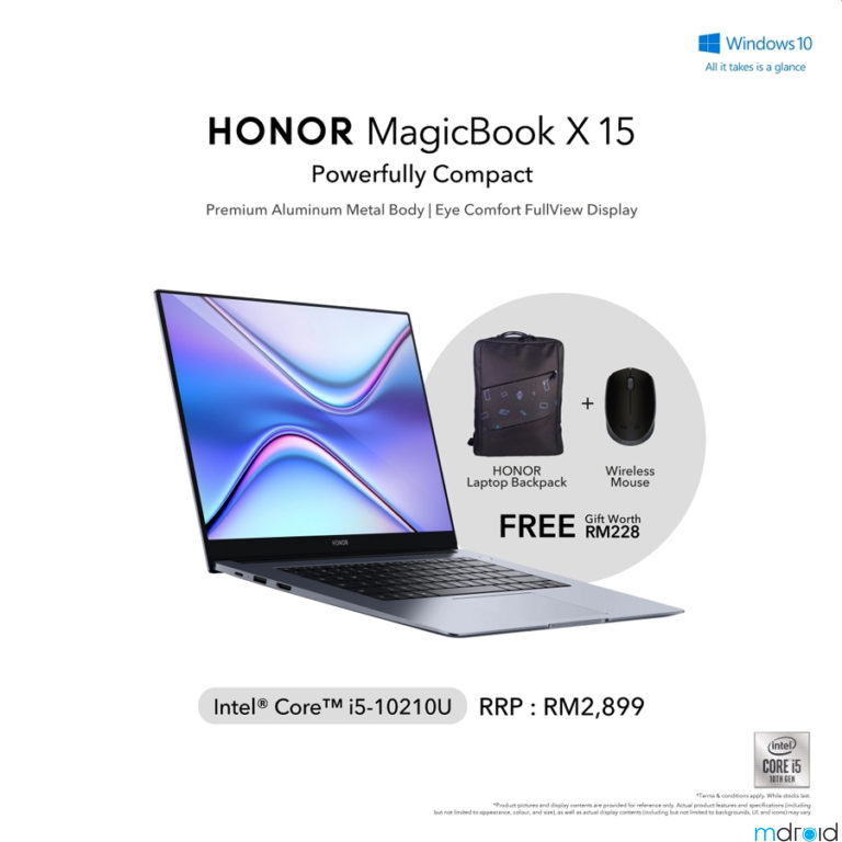 Сколько весит honor magicbook 15 2021