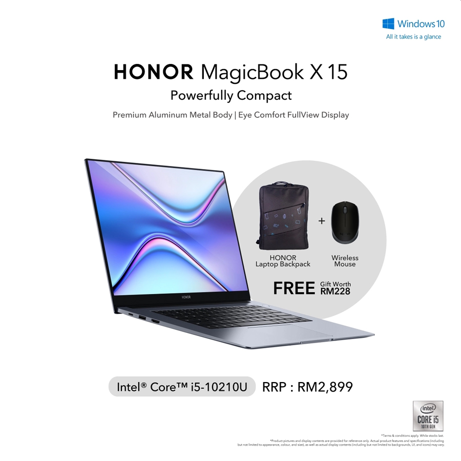 大马HONOR MagicBook X 15系列发布，售价RM2299起！ 3
