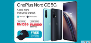 大马OnePlus Nord CE 5G发布