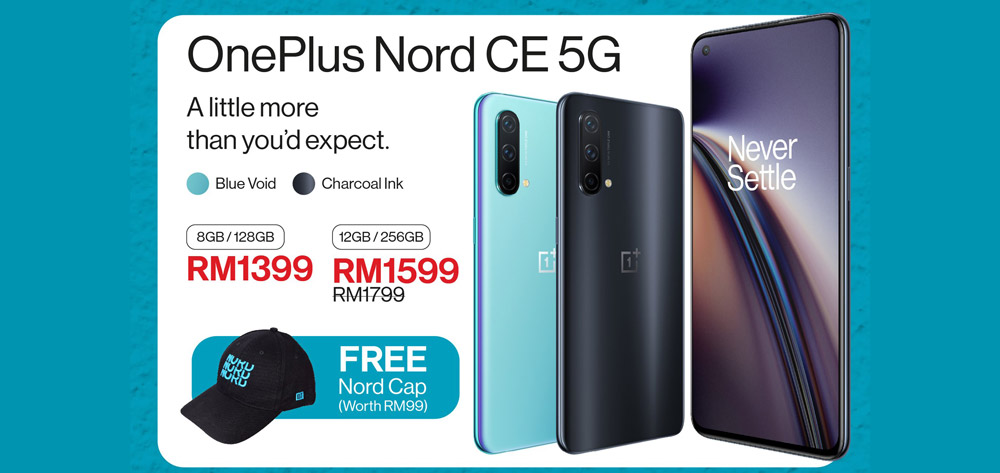 大马OnePlus Nord CE 5G发布