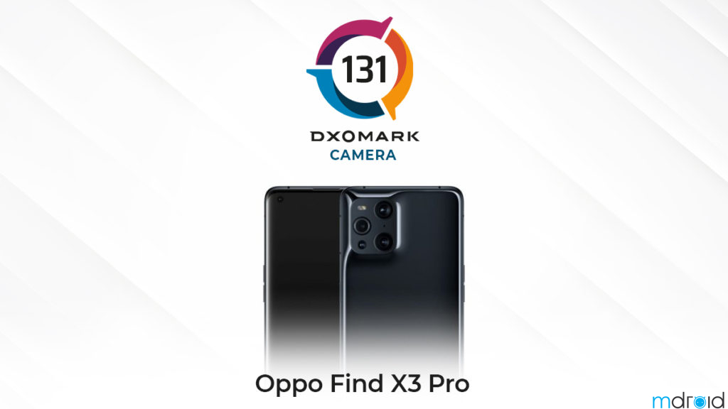 OPPO Find X3 Pro DXOMARK评分