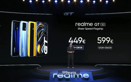 realme GT 5G国际发布
