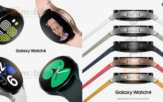 Samsung Galaxy Watch 4渲染图曝光