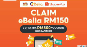 通过ShopeePay领取eBelia红包