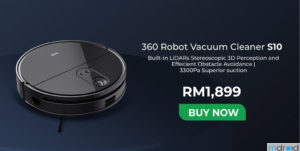 大马360扫地机器人S10发布