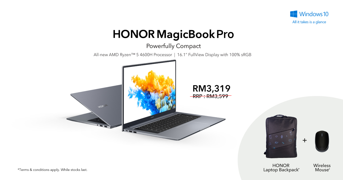 HONOR 马来西亚Shopee 7.7大促销： 笔记本电脑和穿戴系列节省高达280令吉！ 16
