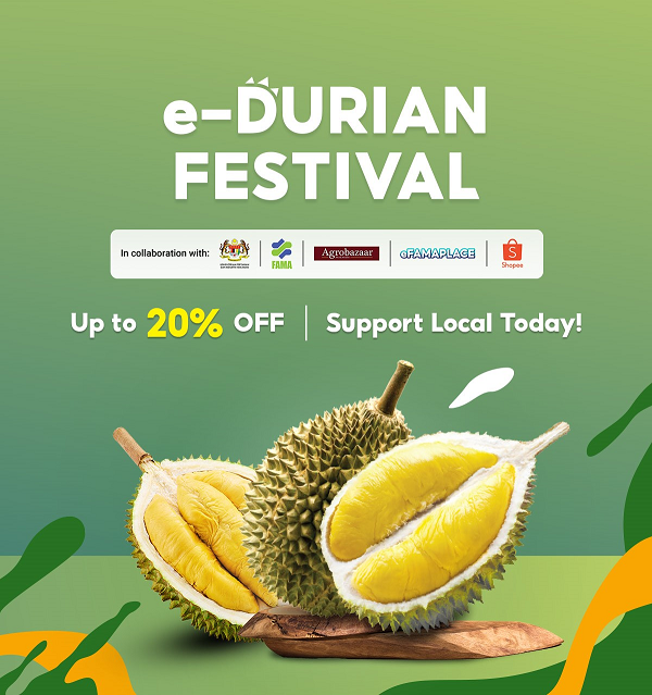 通过 Durian e-Fiesta 和 Shopee Guarantee 网上买榴莲防被骗