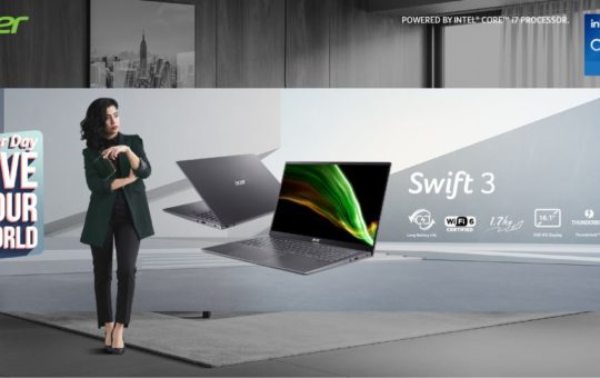 Acer Swift 3 、Acer Swift 1与 AOpen PV12投影机发布 8