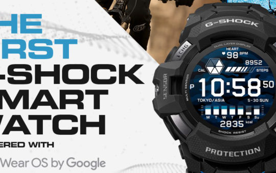 首款采用WearOS的G-Shock开卖