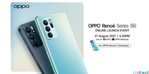大马OPPO Reno6