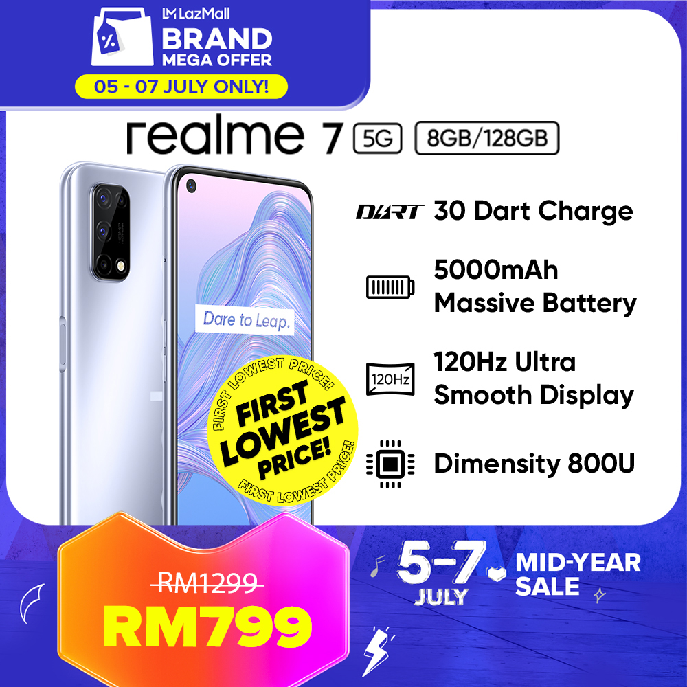 大马realme 7.7年中优惠：手机折扣高达RM500！ 1