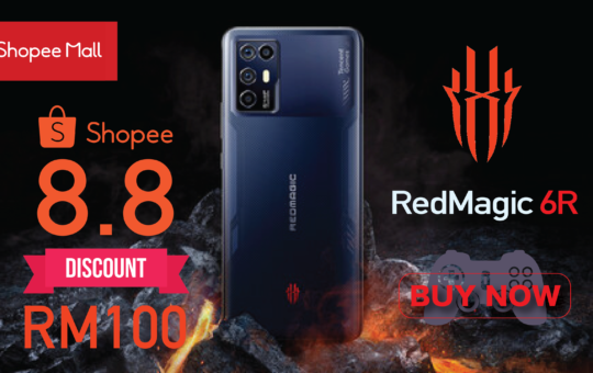 Red Magic 6R 游戏手机 8.8促销优惠：售价仅RM2099起 2