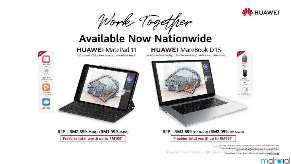 大马HUAWEI MatePad 11、Matebook D15正式发售 3