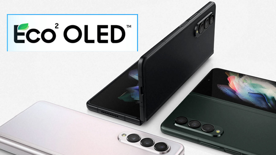 三星Galaxy Z Fold3首发采用Eco OLED屏幕技术