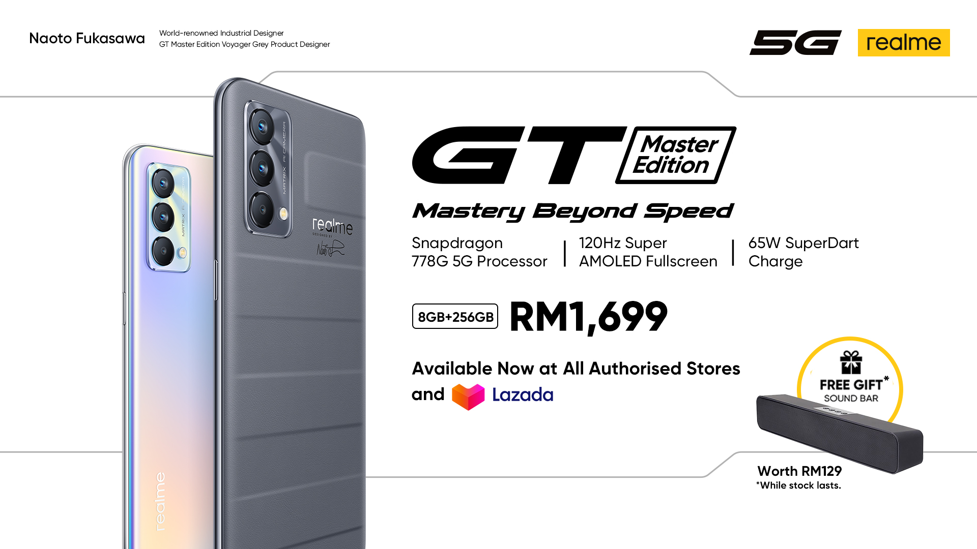 大马realme GT大师版发布，9.9首销RM1399起！ 21