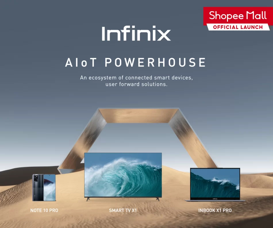 Inifinix 笔记本电脑与智能电视即将发布