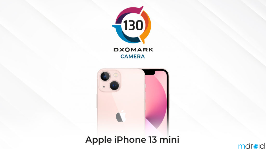 iPhone 13 mini DXOMARK和iPhone 12 Pro Max同分
