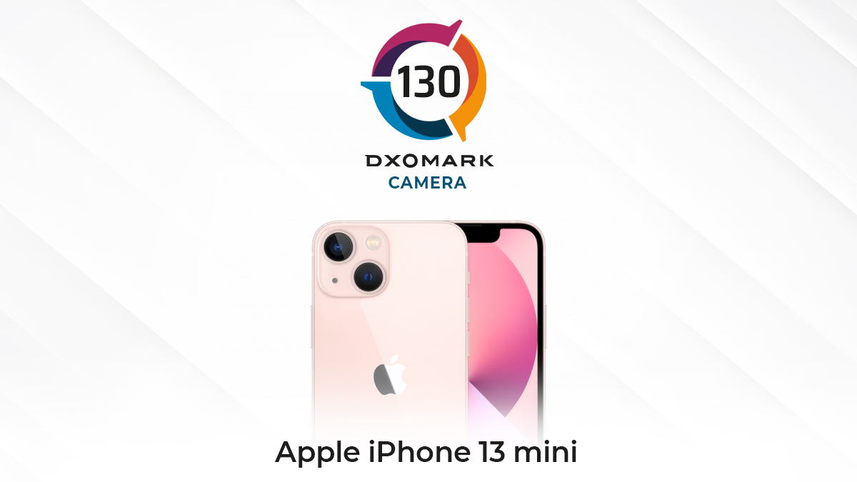 iPhone 13 mini DXOMARK和iPhone 12 Pro Max同分