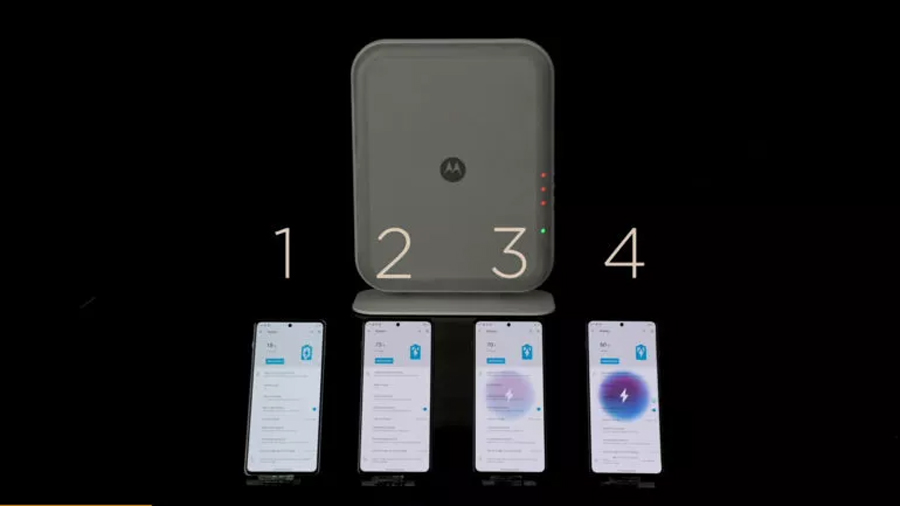 Motorola展示隔空充电技术