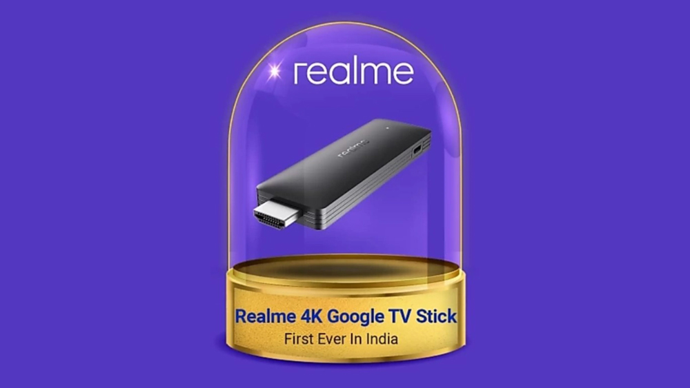 realme 4K Google TV Stick即将发布