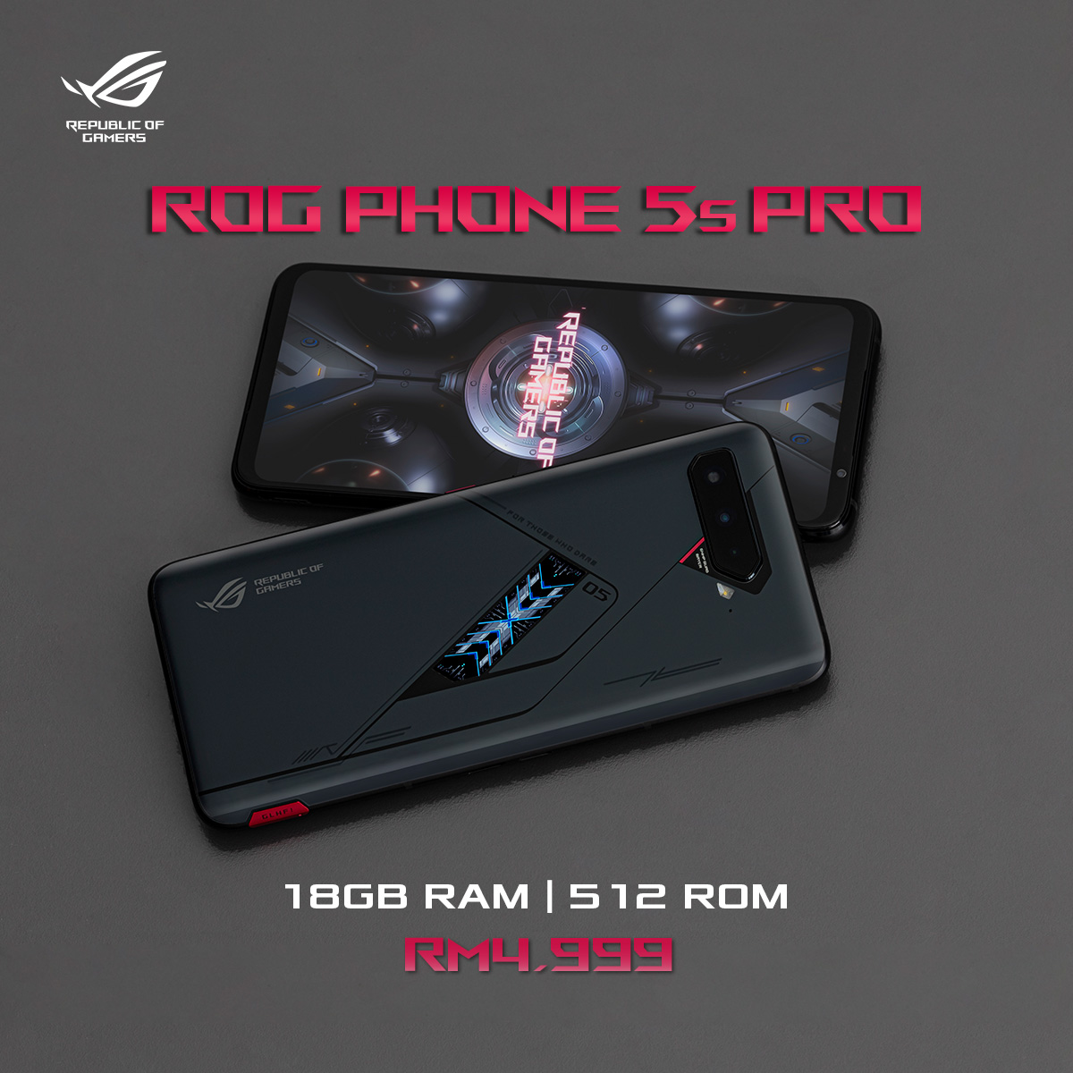 大马ASUS ROG Phone 5S系列发布，售价RM2999起！ 4