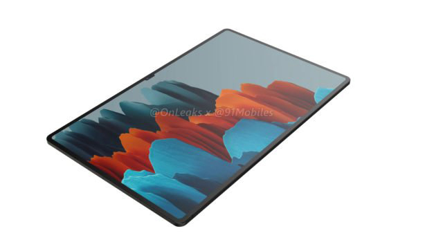传三星Galaxy Tab S8 Ultra采用刘海屏设计