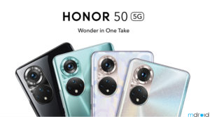 大马HONOR 50将于10月18日发布