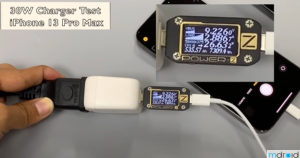 iPhone 13 Pro Max实测支持高达27W快充