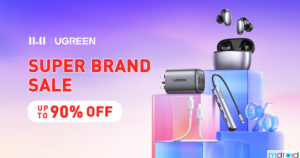 UGREEN双11年度大促：折扣高达90%