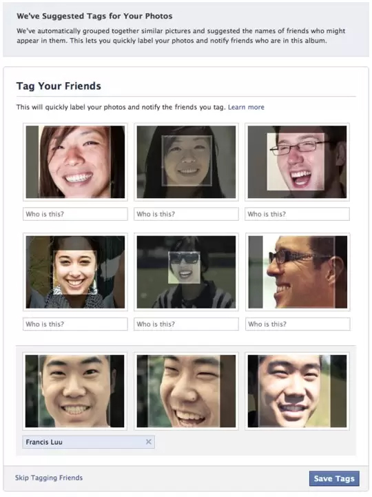 Facebook将关闭照片中脸部辨识功能