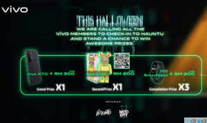 参加vivo x Hauntu万圣节活动