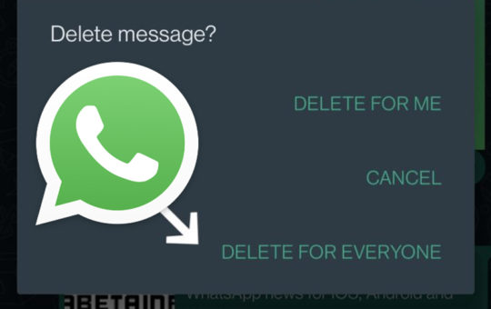WhatsApp将移除删除已发送信息时间限制