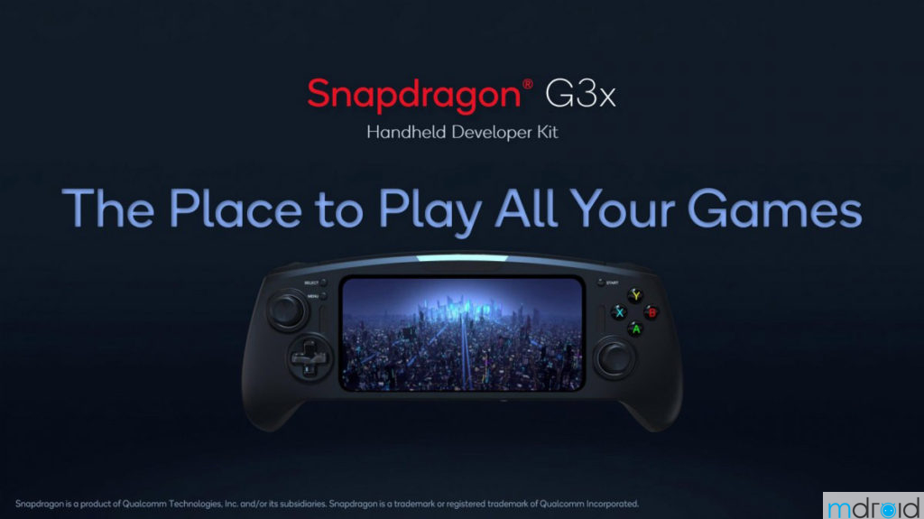 高通骁龙G3x Gen 1游戏掌机处理器发布